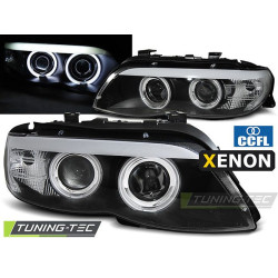 xenon Farovi angel eyes ccfl crna za BMW X5 E53 11.03-06