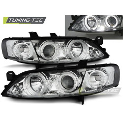 TUNING-TEC farovi (Angel Eyes) za OPEL VECTRA B 11.95-12.98 (H1), krom