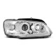Farovi i rasvjeta TUNING-TEC farovi (Angel Eyes) za PEUGEOT 106 08.96-03 (H1), krom | race-shop.hr