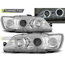 TUNING-TEC farovi (Angel Eyes) za PEUGEOT 306 02.93-04.97 (H1), krom
