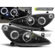 TUNING-TEC farovi (Angel Eyes) za PEUGEOT 307 04.01-06.05 (H1), crna