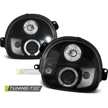 Farovi i rasvjeta TUNING-TEC farovi (Angel Eyes) za RENAULT TWINGO 03.93-09.98 (H1), crna | race-shop.hr