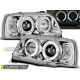 Farovi i rasvjeta TUNING-TEC farovi (Angel Eyes) za RENAULT CLIO 06.90-95 (H1), krom | race-shop.hr