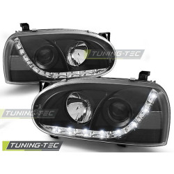 TUNING-TEC farovi (DRL) za VW GOLF 3 91-97 (H1), crna