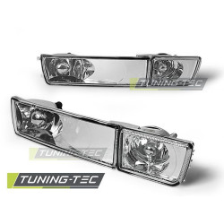 TUNING-TEC prednji žmigavci za VW GOLF 3 / VENTO (s maglenkama), krom, V1