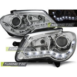 TUNING-TEC farovi (DRL) za VW TOURAN 06-10 (H7), krom