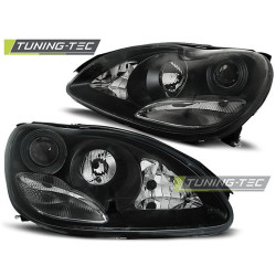 TUNING-TEC farovi za MERCEDES W220 S-KLASA 09.98-05.05 (H7), crna