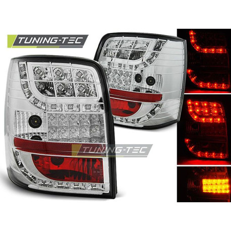 Farovi i rasvjeta TUNING-TEC LED stražnja svjetla (LED žmigavac) za VW PASSAT B5 96-00 VARIANT, krom | race-shop.hr