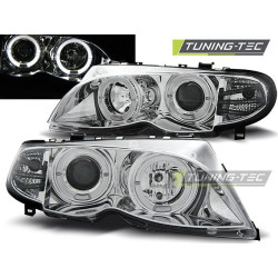 Farovi angel eyes krom za BMW E46 09.01-03.05