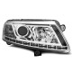 Farovi i rasvjeta TUNING-TEC farovi (True DRL) za XENON AUDI A6 C6 04.04-08 (D2S/H1), krom | race-shop.hr