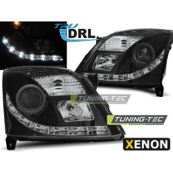 Farovi OPEL VECTRA C 04.02-08.05 TRU drl crna xenon D2S