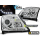 Farovi i rasvjeta TUNING-TEC farovi (True DRL) za OPEL VECTRA C 04.02-08.05 XENON (D2S/H1), krom | race-shop.hr