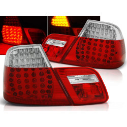 TUNING-TEC LED stražnja svjetla za BMW E46 04.99-03.03 COUPE, crveno-bijela, V2