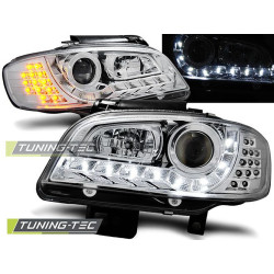 TUNING-TEC farovi (DRL) za SEAT IBIZA/CORDOBA 09.99-03.02 (H1), krom, V2