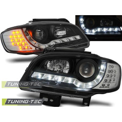 TUNING-TEC farovi (DRL) za SEAT IBIZA/CORDOBA 09.99-03.02 (H1), crna, V2