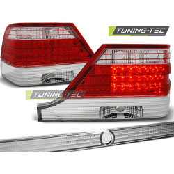 TUNING-TEC LED stražnja svjetla za MERCEDES W140 95-10.98, crveno-bijela