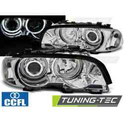 Farovi angel eyes ccfl krom za BMW E46 04.99-03.03 COUPE CABRIO