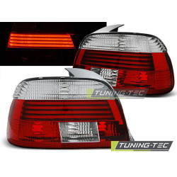 TUNING-TEC LED stražnja svjetla za BMW E39 09.00-06.03 (LIMOUSINE), crveno-bijela