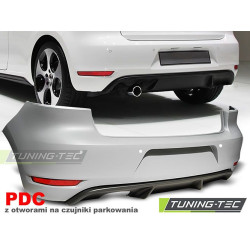 TUNING-TEC stražnji branik (Sport) za VW GOLF 6 (ispuh 1+1, za parkirne senzore)