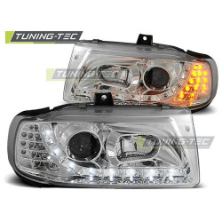 TUNING-TEC farovi (DRL) za SEAT IBIZA/CORDOBA/ POLO VARIANT, SEDAN 10.93-08.99 (H1), krom