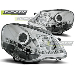 FAROVI DAYLIGHT KROM za VW POLO 9N3 04.05-09