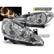 Farovi i rasvjeta TUNING-TEC farovi (Angel Eyes) za PEUGEOT 307 04.01-06.05 (H7), krom | race-shop.hr