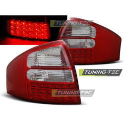 TUNING-TEC LED stražnja svjetla za AUDI A6 05.97-05.04 SEDAN (LIMOUSINE), crveno-bijela