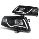 Farovi i rasvjeta TUNING-TEC farovi (Tube Light) za AUDI A6 C6 04.04-08 (H7/H1), crna | race-shop.hr