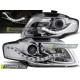 Farovi i rasvjeta TUNING-TEC farovi (DRL) za AUDI A4 B7 11.04-03.08 (H9), krom, V1 | race-shop.hr