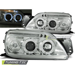 FAROVI FORD FIESTA MK5 09.99-04.02 ANGEL EYES KROM
