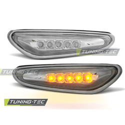 BOČNI ŽMIGAVCI KROM LED za BMW E46 09.01-03.05