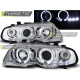 TUNING-TEC farovi (Angel Eyes) za BMW E46 04.99-03.03 COUPE (COUPE, CABRIO, H1), krom