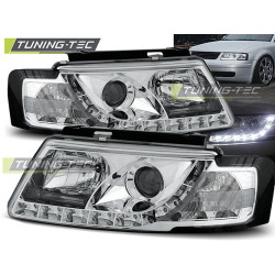 TUNING-TEC farovi (DRL) za VW PASSAT B5 3B 11.96-08.00 (H1), krom