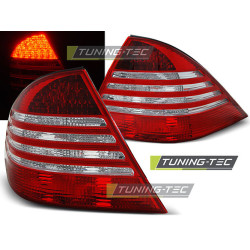 TUNING-TEC LED stražnja svjetla za MERCEDES W220 S-KLASA 09.98-05.05 (bez homologacije), crveno-bijela, V1