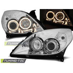 TUNING-TEC farovi (Angel Eyes) za OPEL VECTRA C 09.05-08 (H7/H1), krom
