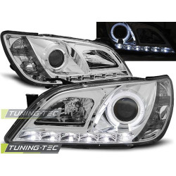 TUNING-TEC farovi (DRL) za LEXUS IS 01-05 (H7/H1, bez homologacije), krom