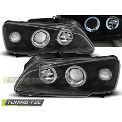 TUNING-TEC farovi (Angel Eyes) za PEUGEOT 106 08.96-03 (H1), crna