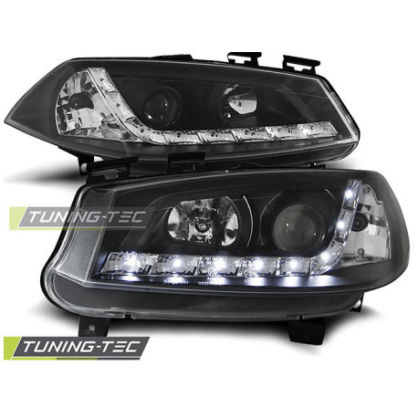 Farovi i rasvjeta TUNING-TEC farovi (DRL) za RENAULT MEGANE II 11.02-10.05 (H1), crna | race-shop.hr