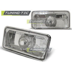 TUNING-TEC bočni žmigavci za VW GOLF / VENTO / SEAT IBIZA / CORDOBA, krom, V1