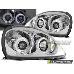 TOYOTA YARIS 04.99-09.03 ANGEL EYES CHROME