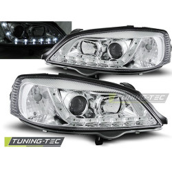 FAROVI OPEL ASTRA G 09.97-02.04 DAYLIGHT KROM
