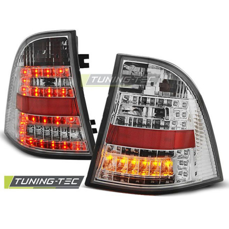 Farovi i rasvjeta TUNING-TEC LED stražnja svjetla za MERCEDES W163 ML M-KLASA 03.98-05, krom | race-shop.hr