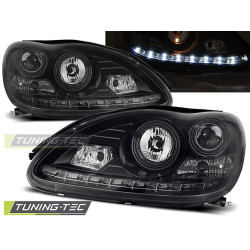 TUNING-TEC farovi (DRL) za MERCEDES W220 S-KLASA 09.98-05.05 (H7), crna