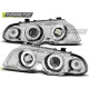 TUNING-TEC farovi (Angel Eyes) za BMW E46 05.98-08.01 S/T (LIMOUSINE, TOURING, H1), krom