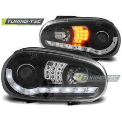 FAROVI DNEVNI CRNI za VW GOLF 4 09.97-09.03