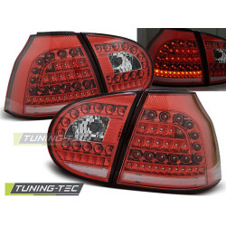 LED STRAŽNJA SVJETLA CRVENO BIJELO za VW GOLF 5 10.03-09