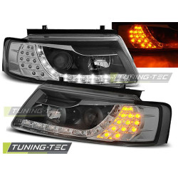 TUNING-TEC farovi (DRL) za VW PASSAT B5 11.96-08.00 (H1), crna, V1