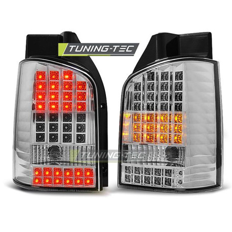 Farovi i rasvjeta TUNING-TEC LED stražnja svjetla za VW T5 04.03-09, krom | race-shop.hr