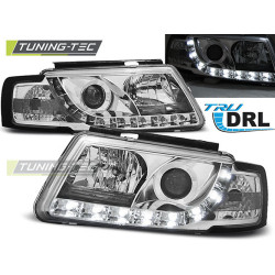 TUNING-TEC farovi (True DRL) za VW PASSAT B5 3B 11.96-08.00 (H1), krom