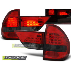 TUNING-TEC LED stražnja svjetla za BMW X3 E83 01.04-06, crveno-dimljena